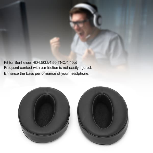 Udskiftnings ørepuder til Senheiser HD4.50bt/4.50 TNC/4.40bt headset