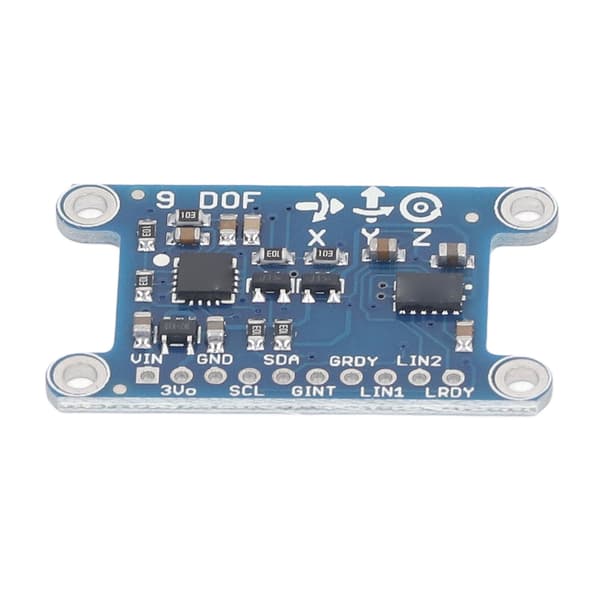 Gyroskopmodul 9 axlar Digital gyroskopsensor Kompass Magnetfält Vinkelhastighetsmodul 3-5V