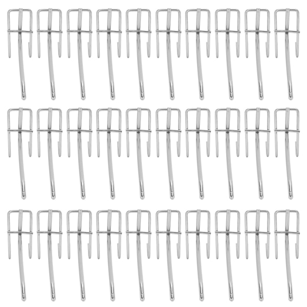 30 stk Supermarked Krok Iron Grid Hylle Krok Smykker Display Hylle Krok 3,5 mm tykkelse 15 cm / 5,9 tommer lang
