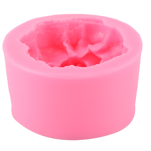 Äitienpäivän neilikka silikonimuotti Fondant-kakku Suklaa DIY-leivontamuotti