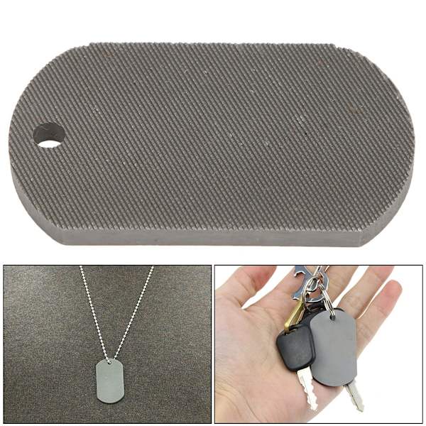 Flerfunktionsbärbar högkolstål brandstartverktyg Tillbehör för utomhusaktiviteter för överlevnad 5x3cm