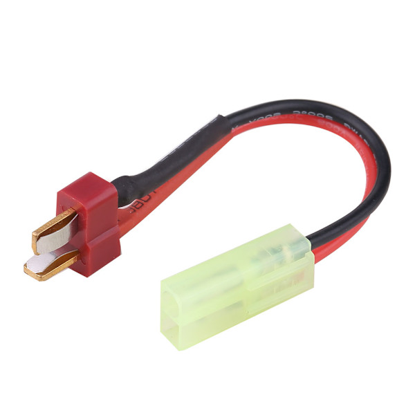 T-stik Han til Lille Tamiya Hun Adapter 18AGW Silikon Kabel RC Tilbehør