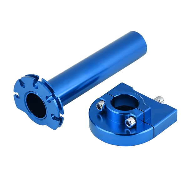 7/8\" 22mm Styr Gas Twist Greb Accelerator til Motorcykel Scooter Dirt Bike Blå