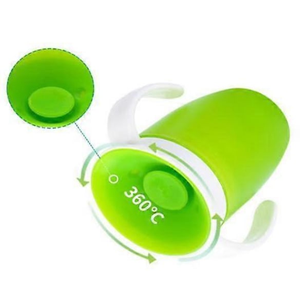 Sett med 4 GrønnRosaGulBlå 360 Miracle Kopp