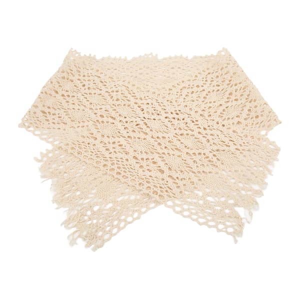 Blonderibbon Bomullstråd 5 Yards Elastiske Dekorative Tilbehør for Klesdekorasjon DIY Gardin