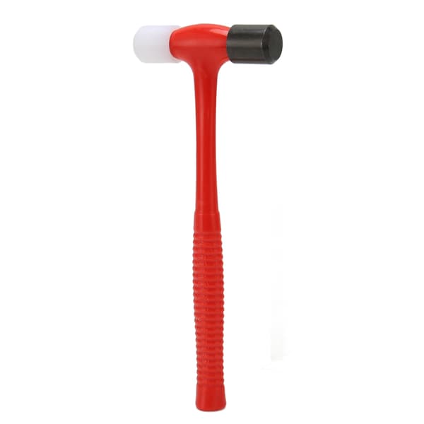 Plastik Dobbelthovedet Hammer Mini Blød Plastik Hammer til Smykker Ur Reparation