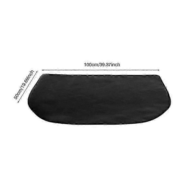 Pejseunderlag Ildfast Ildstedsmåtte Bærbar Multifunktionel Skridsikker 50x 100cm