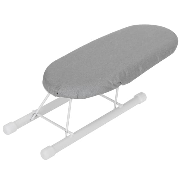 Mini strykbräda vikbar ärmmanschetter kragar strykbräda för hemmabruk Resor Silverduk