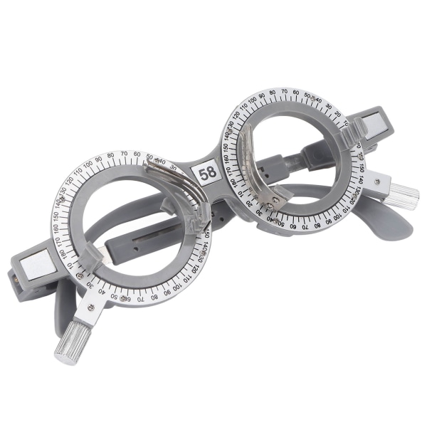 Optisk provlinsram Professionell justerbar provram för optiker Sjukhus Skolor Pupillavstånd 58 mm/2,3 tum
