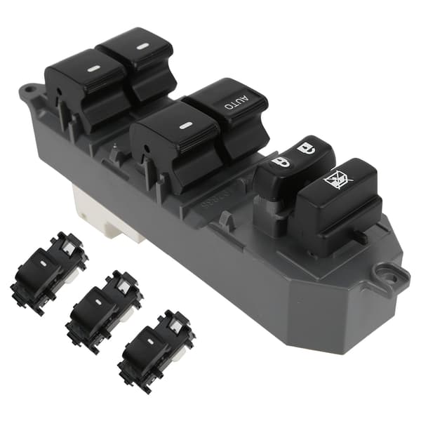 4 STK Strømbryter 84820‑06100 Erstatning for RAV4 Venstrestyrt 2006‑2012