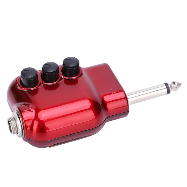 Pickup power Hög bas Volymkontroll Impedansmatchning för akustisk gitarr ukulele