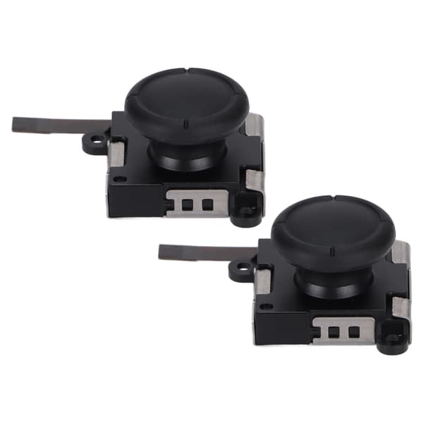 2st Analog Joystick 3D Ersättningssensor Tumvippa med Skydd för Switch Lite Konsoler