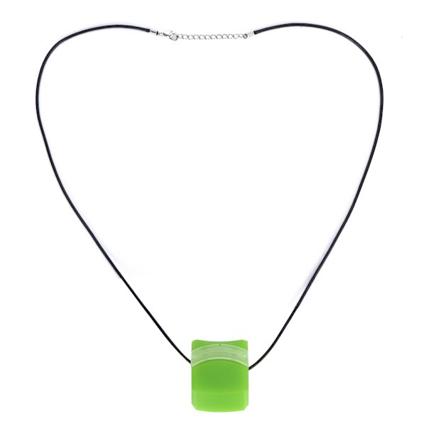 Silikon Jawline Trainer med lanyard Ansiktsbantning Käkmuskelträningsövning SGreen