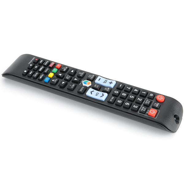 2 STK Multifunksjons TV-fjernkontroll med store knapper for Samsung A59-00784C TV