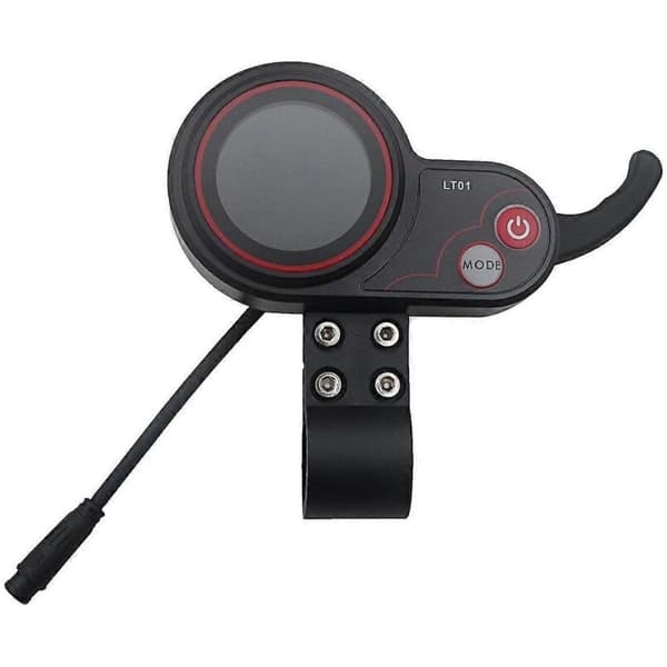 LT01 36V-72V 6-stiftsdisplay för 8/10, Wolf WarriorXBlack