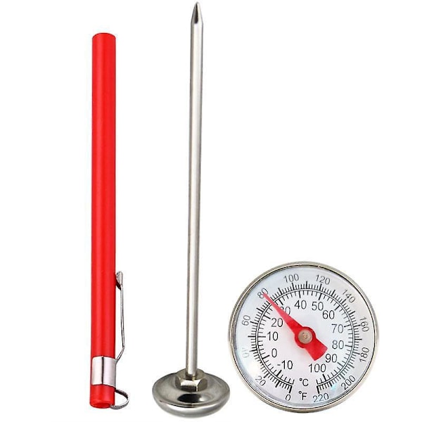 Rostfritt stål bimetallisk mattermometer - 2-pack