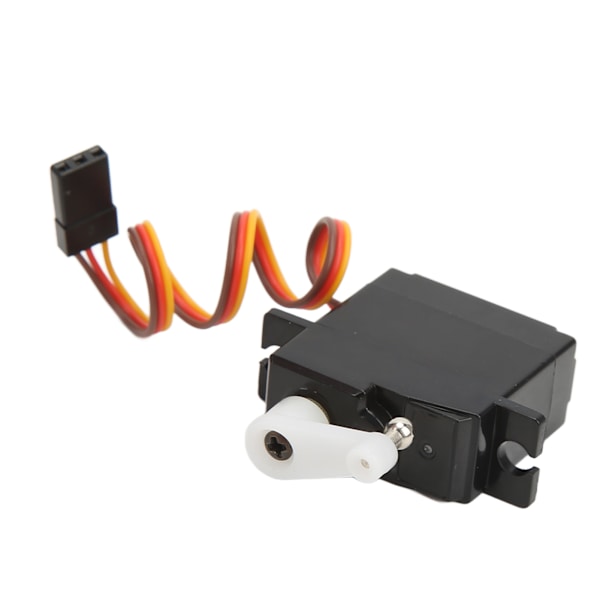Digital Servo Lågbruskänslig plaststyrväxel med arm för WLtoys 124016 124017 144010 1/14 RC-bilar