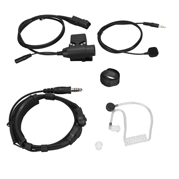 U94 PTT-kuulokemikrofonijärjestelmän sovitin U94 PTT-sormen mikrofoni 7,1 mm kuulokemikrofoni MOTOROLA XiR P6600 P6620 DP2400 MTP3250 DEP550