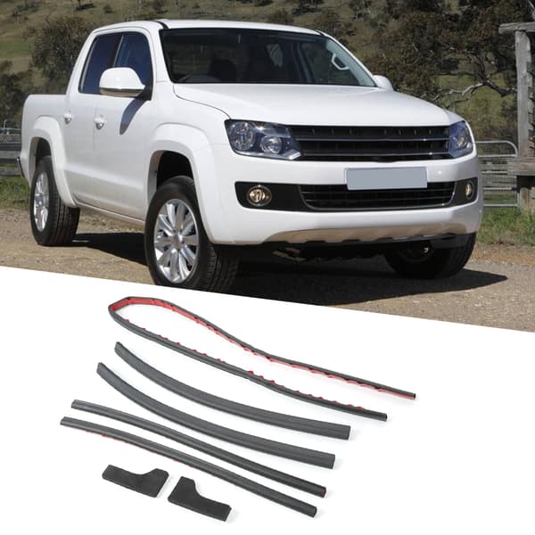 7 stk. bagklapsforseglingssæt bagdørsforsegling passer til VOLKSWAGEN AMAROK 2010 - 2018