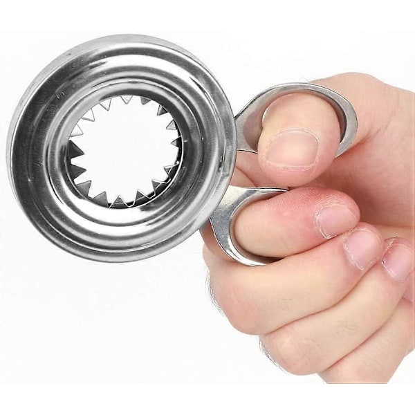 Eggkutter i rustfritt stål, eggeåpner for kokte egg, eggklipper, eggesaks, skallfjerner