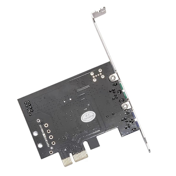 Mcs9990cv Pcie Tops2 Dual-port Ps/2 Riserkort För Tangentbord Mus Pci-e Till Ps/2
