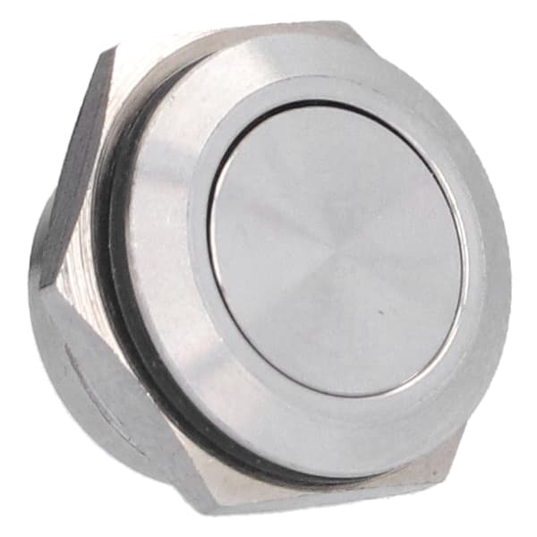 5 stk. Flat Topp Knapp Bryter Rustfritt Stål Vanntett Skrue Terminal Strømtilbehør 0‑220V16mm