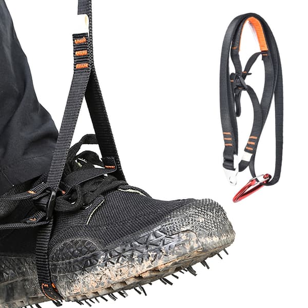 Utomhus Bergsklättring Pedal Riser Ascender Bälte Rep Säkerhetsskydd Enhet Tillbehör