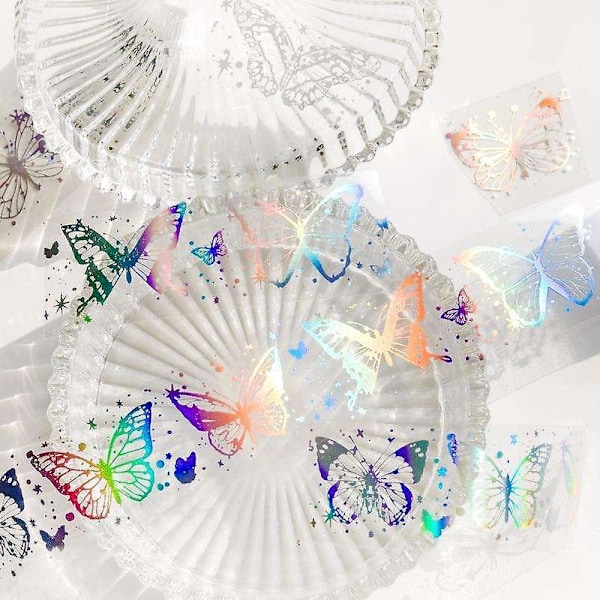 Glimtende Sølv Rhinestone Mesh Bånd Rulle 30mm x 3m Sæt af 2 til Håndværk og Festdekoration