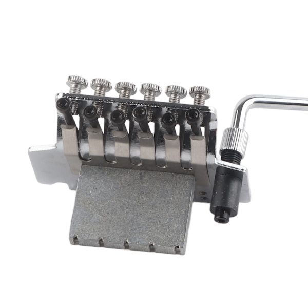 Tremolo Bridge System Double Rocking Spring Stabilizer Device for Electric GuitarSilver