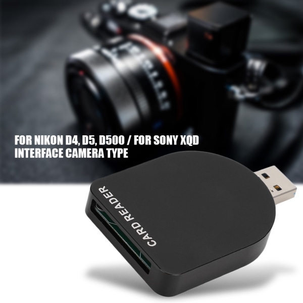 Højhastigheds USB3.0 Professional XQD-kortlæserhub Hurtigt overførselsværktøj