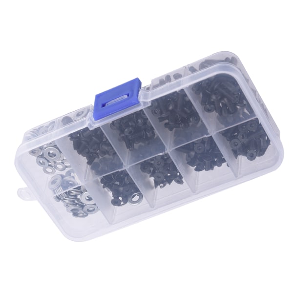 Tasainen ja pyöreä pääruuvisarja , set 1/10 HSP RC -autolle (340 kpl/laatikko)