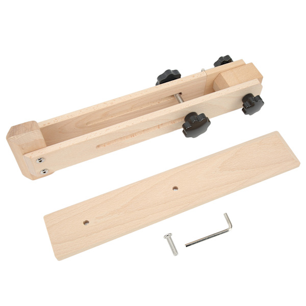 Skinnsøm Ponni Justerbar 180 grader Håndsøm Ponni Bøk Tre Skinnsøm Ponni for DIY