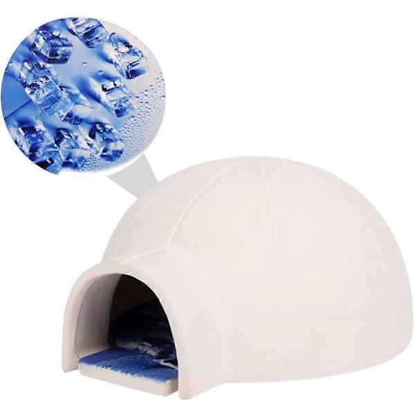 Keramikhus för Hamster Smådjur Hamster Cool Cave Nest Mini Hydda Bur för Hamster Chinchilla Små An