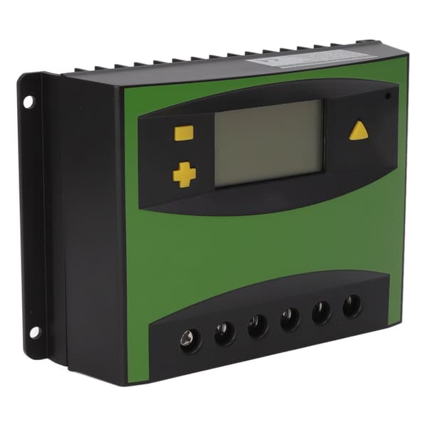 12V 24V 60A Solarladdningsregulator Intelligent Solpanel Batteriregulator med LCD-display