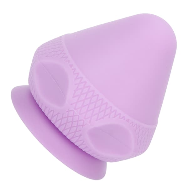 Massagebold Absorption Fint Håndværk Ergonomisk Silikone Manuel Massagebold Lilla