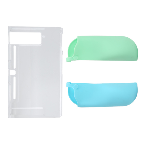 Delat skyddsfodral med PC-skal för Switch Console Protector Case Tillbehör