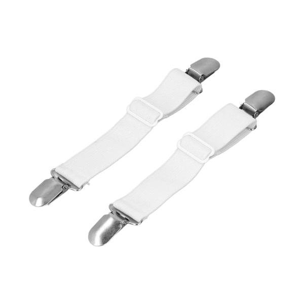 2st Lakanremmar Bekväma Pålitlig Bekväm Praktisk Flexibel Elastisk Enkelt utbytbara Sängkläder Vit