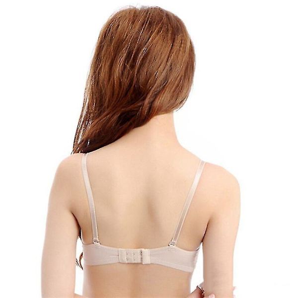 Sexig Justerbar Padded Push-Up BH för Kvinnor 70B 75B 80B Vit