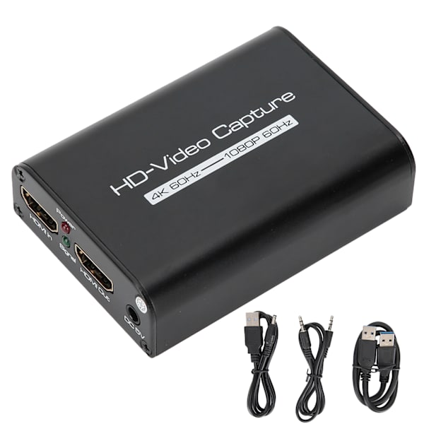 HDMI 4K High Definition Video til Capture Card HDMI til USB3.0 Live-optagelse med Loop