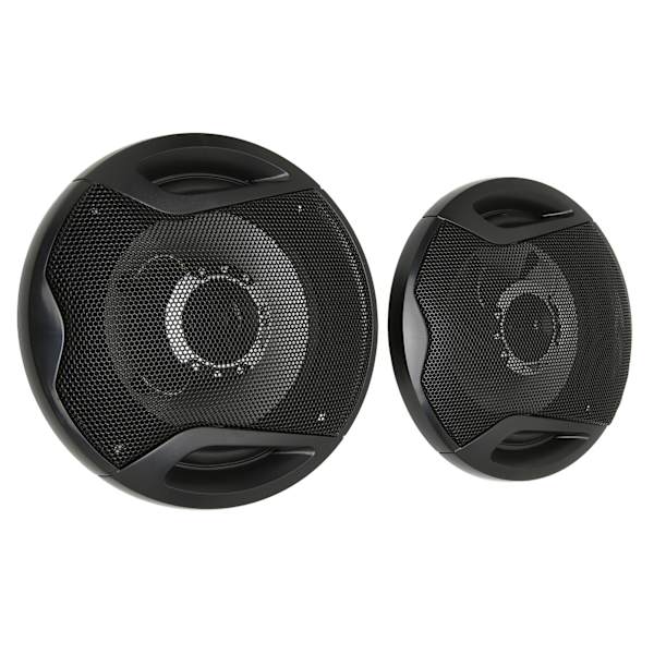 2 stk koaksiale bilhøyttalere 400W 6 tommer diskant og bass stereo kjøretøy modifikasjonshøyttalere for biler kjøretøy