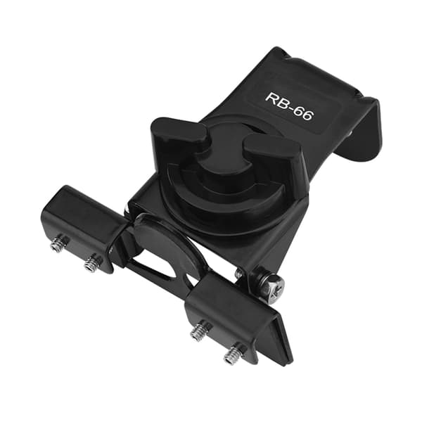 Rustfrit stål bil køretøj mobil antenne clip beslag holder monteringsbase