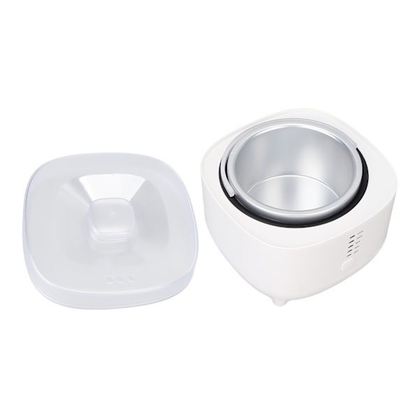 Paraffinvaxsmältmaskin Värmer snabbt 5 temperaturväxlar Vaxspa Maskin Pot Vit 500MLUS Plug 110V