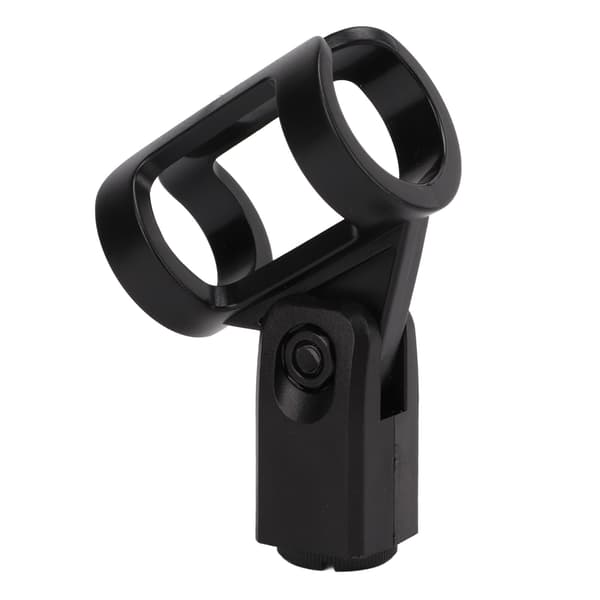 Mikrofonklemme Mini Universal Justerbar Mikrofonholder med 5/8 til 3/8 Skruer til Stativ