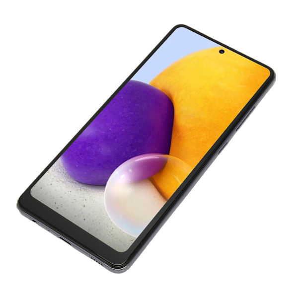 6,7 tommer organisk LED-skærm udskiftning med fingeraftrykssensor til Samsung Galaxy A72 5G 4G SM A725 SM A725M DS sort
