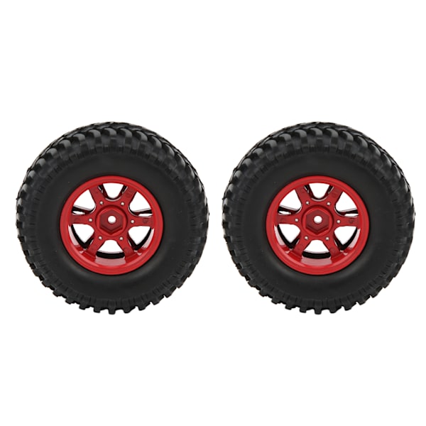 2 st/set 100 mm 1,9 tum gummiband för SCX10 1/10 fjärrkontrollbil uppgraderingsdelar röd