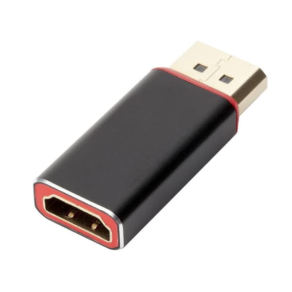 Kompatibel for DisplayPort til HDMI-adapter HD-kompatibel for 4K*2K DP til HD Multimedia Interface-omformer