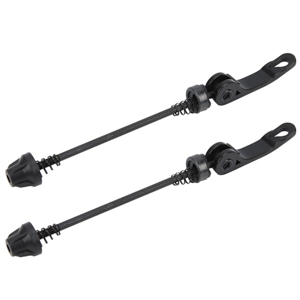 2Set Mountainbike Snabbkopplingsspett Framhjul Cykel Framaxel ihålig Nav Tillbehör