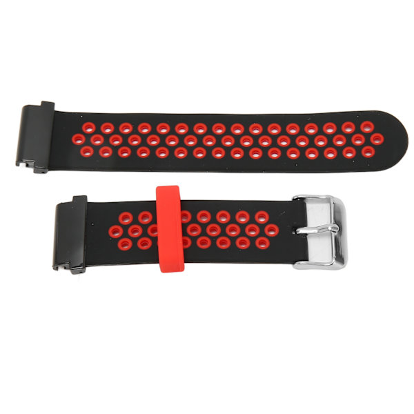 Watch Silikon Snabbkoppling Justerbar Watch Smartwatch Rembyte för Amazfit Falcon 22mm Svart Röd