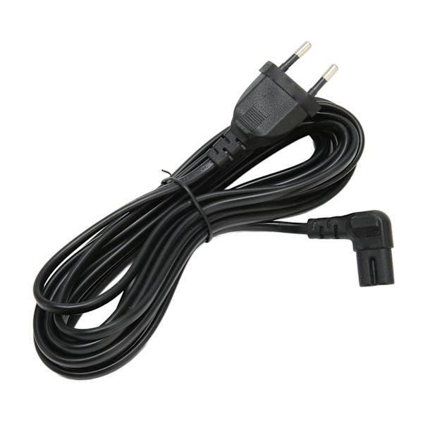 EU-pistokkeen uros IEC320 C7 naaraskaapeliin PVC-kuori vedenpitävä palosuojattu power EU Plug 100-250V 16,4ft