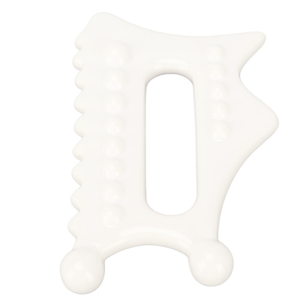 Ansiktsbehandling Gua Sha Tool Män Kvinnor Keramik Lymfdränage Triggerpunkt Skrapande Massage Verktyg för Armar Ben